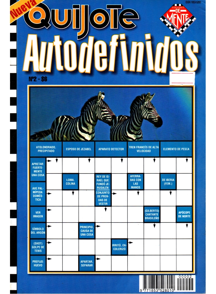 Revista Quijote Autodefinido  