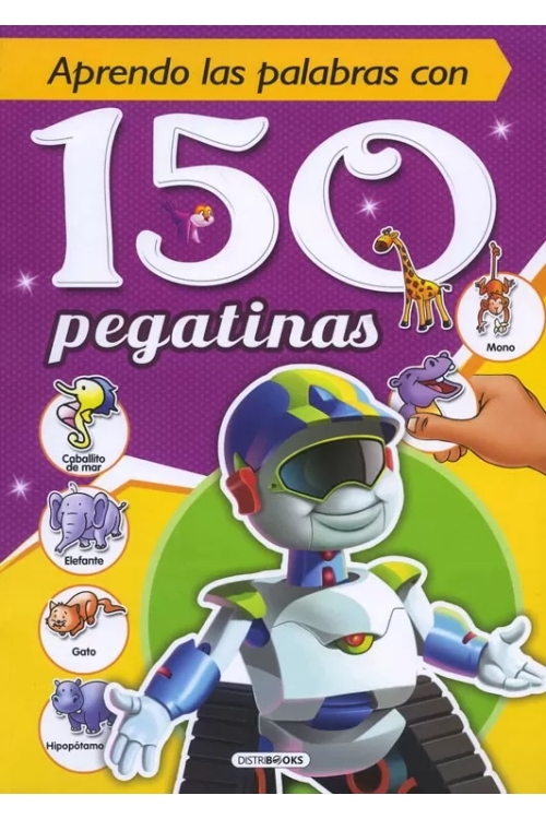 Aprendo las palabras con 150 pegatinas