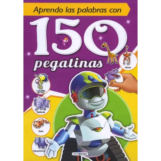 Aprendo las palabras con 150 pegatinas