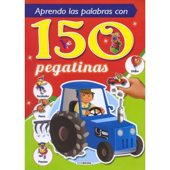 Aprendo las palabras con 150 pegatinas