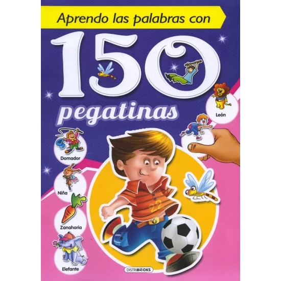 Aprendo las palabras con 150 pegatinas
