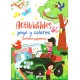 libros actividades pega y colorea