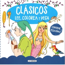Clásicos para leer, colorear y pegar