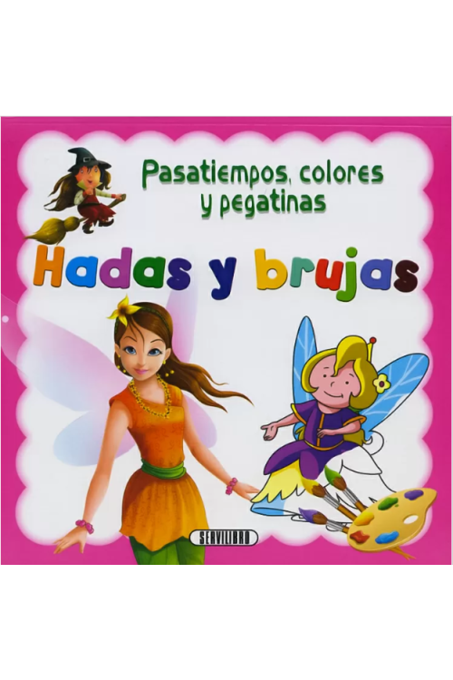 Pasatiempo, colores y pegatina