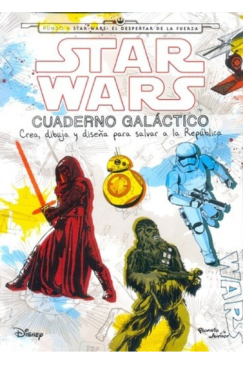 Libro Star Wars: Cuaderno Galáctico Disney