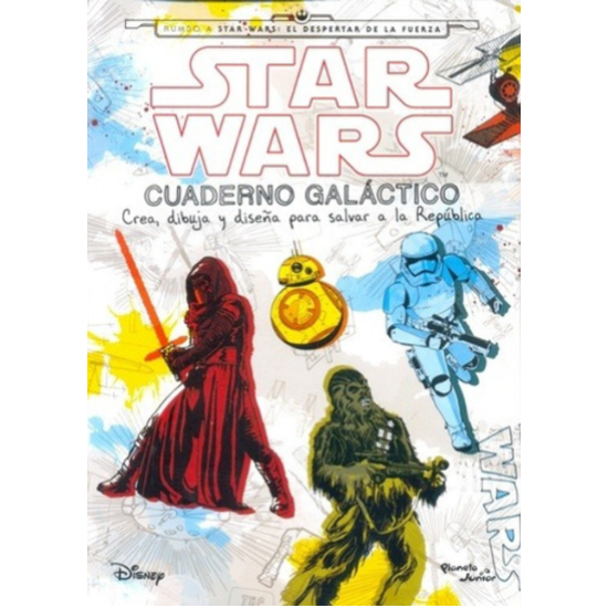 Libro Star Wars: Cuaderno Galáctico Disney