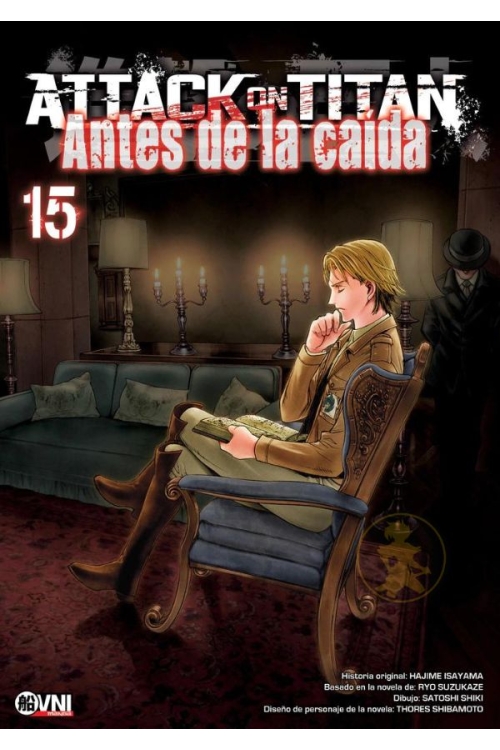ATTACK ON TITAN Antes de La Caída Vol.15