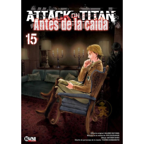 ATTACK ON TITAN Antes de La Caída Vol.15