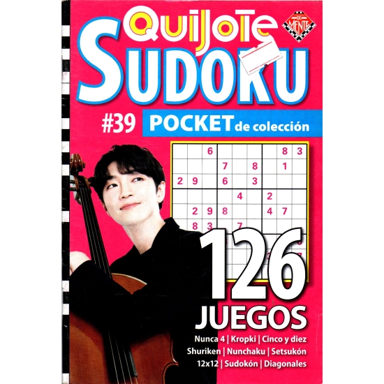 Quijote Sudoku Pocket Oro