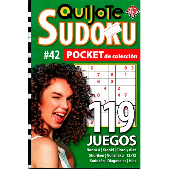 Quijote Sudoku Pocket Oro